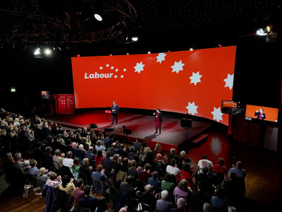 Corporate event, labour party
